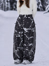 Women's Nightline Park Rider Reflective Curve Baggy Snowboard Pants