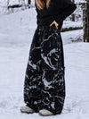 Women's Workwear UrbanCraft Enhanced Knee Mobility Design Baggy Snowboard Pants