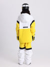 Men's Cosone Powdreamer Half Zipper Colorblock Anorak Snow Jacket & Pants Set