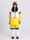 Men's Cosone Powdreamer Half Zipper Colorblock Anorak Snow Jacket & Pants Set