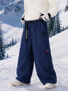 Men's Utility Techline Durable Stretch Cargo Baggy Freestyle Fit Snowboard Pants