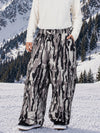 Men's Park Rider Nightline Cargo Pockets Reflective Trim Baggy Snowboard Pants