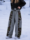 Women's Reflective Wild Motion Colorblock Extra Baggy Snowboard Pants