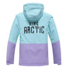 Women's Sportive Unisex Fun Spot Snow Jacket