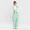 Women's Nandn Pockets Fun Snowboard Bibs Snow Pants