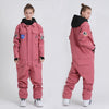 Women's SMN Slope Star Nasa Icon One Piece Ski Suits Snow Jumpsuit