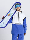Men's Cosone Powdreamer Half Zipper Colorblock Anorak Snow Jacket