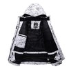 Men's Snowy Owl Mountain Waterproof Hooded Ski Jacket - snowshred