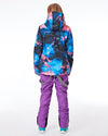 Women's SMN 5k Light Graffiti Ski Suits - snowverb