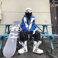 Men's Unisex North White Cruise Colorblock Snow Suits