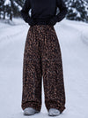 Women's Park Rider Nightline Cargo Pockets Reflective Trim Baggy Snowboard Pants
