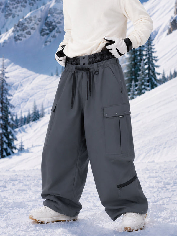 Men's Techline Workwear-Inspired Utility Cargo Snowboard Pants – Baggy Freestyle Fit