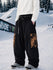 Men's Park Rider Hyper Flux Urban Graffiti Cargo Freestyle Baggy Snow Pants