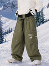 Men's Camden Punk Rivet Street Utility Cargo Snowboard Pants – Baggy Freestyle Fit