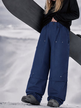 Women's Utility UrbanCraft Cargo Double Knee Snowboard Pants with Rivet-Reinforced Panels
