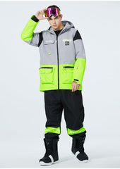 Men's Sportive Unisex Fun Sport Waterproof Snow Suit
