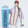 Women's Double Zippers Mountain Discover Snow Jackets