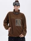 Women's Mountain-Ready Faux Sherpa Adventure Full-Zip Warm Fleece Jacket