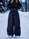 Women's Techline Workwear-Inspired Utility Cargo Snowboard Pants – Baggy Freestyle Fit