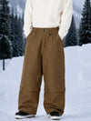 Men's Utility UrbanCraft Cargo Double Knee Snowboard Pants with Rivet-Reinforced Panels