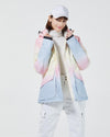 Women's Arctic Queen Twilight Mountain Lake Snow Jacket