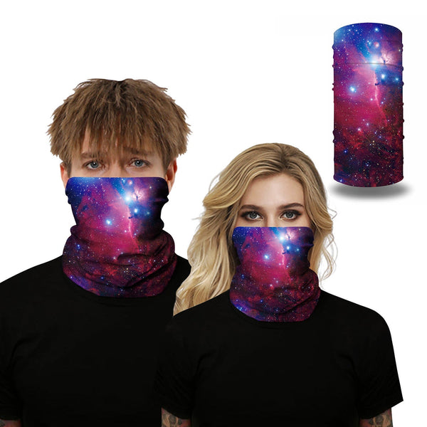 Unisex Fancy Color Face Masks & Neck Warmer