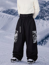 Men's Park Rider Hyper Flux Urban Graffiti Cargo Freestyle Baggy Snow Pants