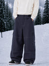 Men's Utility Wild Soul Crew Heavy Stitch Cargo Baggy Fit Snowboard Pants