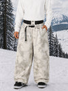 Men's Urban Vibe Workwear-Inspired Rivet-Trim Wide Fit OG Baggy Snowboard Pants