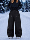 Women's Utility UrbanCraft Cargo Double Knee Snowboard Pants with Rivet-Reinforced Panels