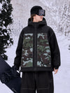 Men's UrbanCraft Workwear Utility Freestyle Snowboard Jacket – Reflective Hood & Street Style