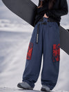 Women's Park Rider Hyper Flux Urban Graffiti Cargo Freestyle Baggy Snowboard Pants