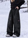 Women's Utility Techline Durable Stretch Cargo Baggy Freestyle Fit Snowboard Pants