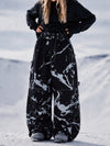 Women's Workwear UrbanCraft Enhanced Knee Mobility Design Baggy Snowboard Pants