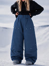 Women's Utility UrbanCraft Cargo Double Knee Snowboard Pants with Rivet-Reinforced Panels