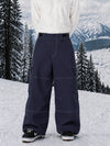Men's Utility Wild Soul Crew Heavy Stitch Cargo Baggy Fit Snowboard Pants