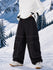 Men's Park Rider Nightline Cargo Pockets Reflective Trim Baggy Snowboard Pants
