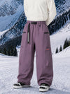 Men's Utility Techline Durable Stretch Cargo Baggy Freestyle Fit Snowboard Pants