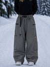 Women's Utility Techline Durable Stretch Cargo Baggy Freestyle Fit Snowboard Pants