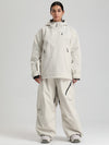 Women's Gsou Snow Durable Mountain Vibe Pullover Anorak Baggy Snow Suits