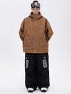 Women's NightRide Chill Reflective Snow Suit – Mountain Jacket & Baggy Cargo Pants Set