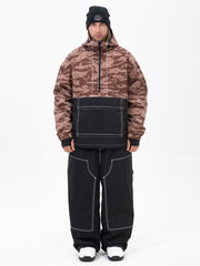 Men’s Mountain Vibe Pullover Jacket & Urban Freerider Baggy Snow Pants Set