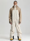 Men's Backcountry Explorer One Piece Cargo Ski Suits Full Body Snowsuits