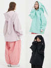 Doorek Unisex Cute Rabbit Waterproof Snow Hoodie
