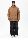 Men's Night Skiing Chill Reflective Snow Suit – Mountain Jacket & Streetstorm Baggy Pants Set