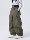 Women's Searipe Mountain Insulated Overalls Baggy Snow Pants