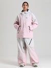 Women's Gsou Snow Durable Mountain Vibe Pullover Anorak Baggy Snow Suits