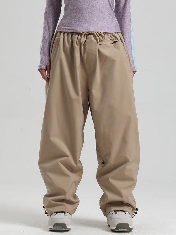 Women's Gsou Snow Mountain Freestyle SnowFlex Street Hybrid Cargo Snow Pants