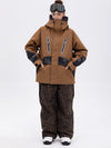Women's Chillform Reflective Camo Snow Suit – Glow Trail Jacket with Baggy Snow Pants Set