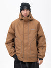 Men's All Weather Mountain Chill Reflective Snow Jacket – Night Skiing & Snowboard